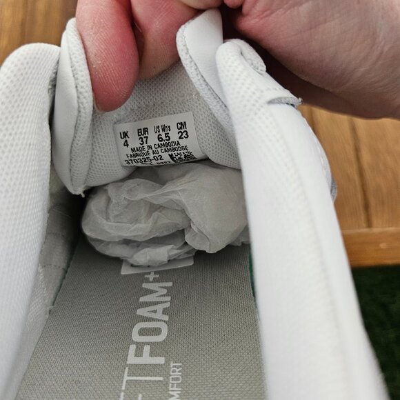 Puma women's Carina 2.0 sneaker all white - Picture 6 of 7